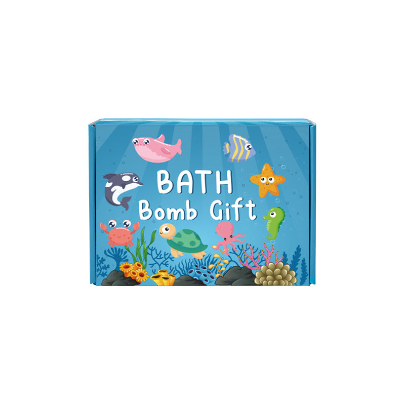 Salt bath ball bubble ball