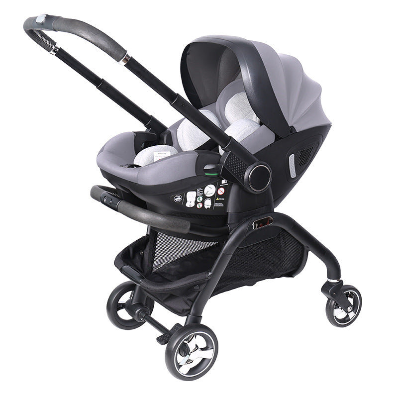 Kidilo 3-in-1 Reversible Baby Stroller with Carry Basket
