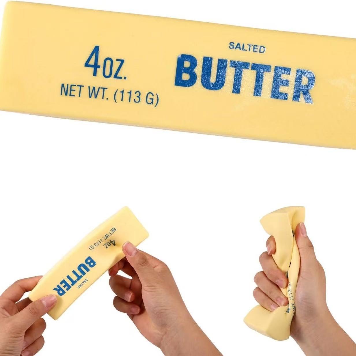 Slow-rebound butter stick squishy