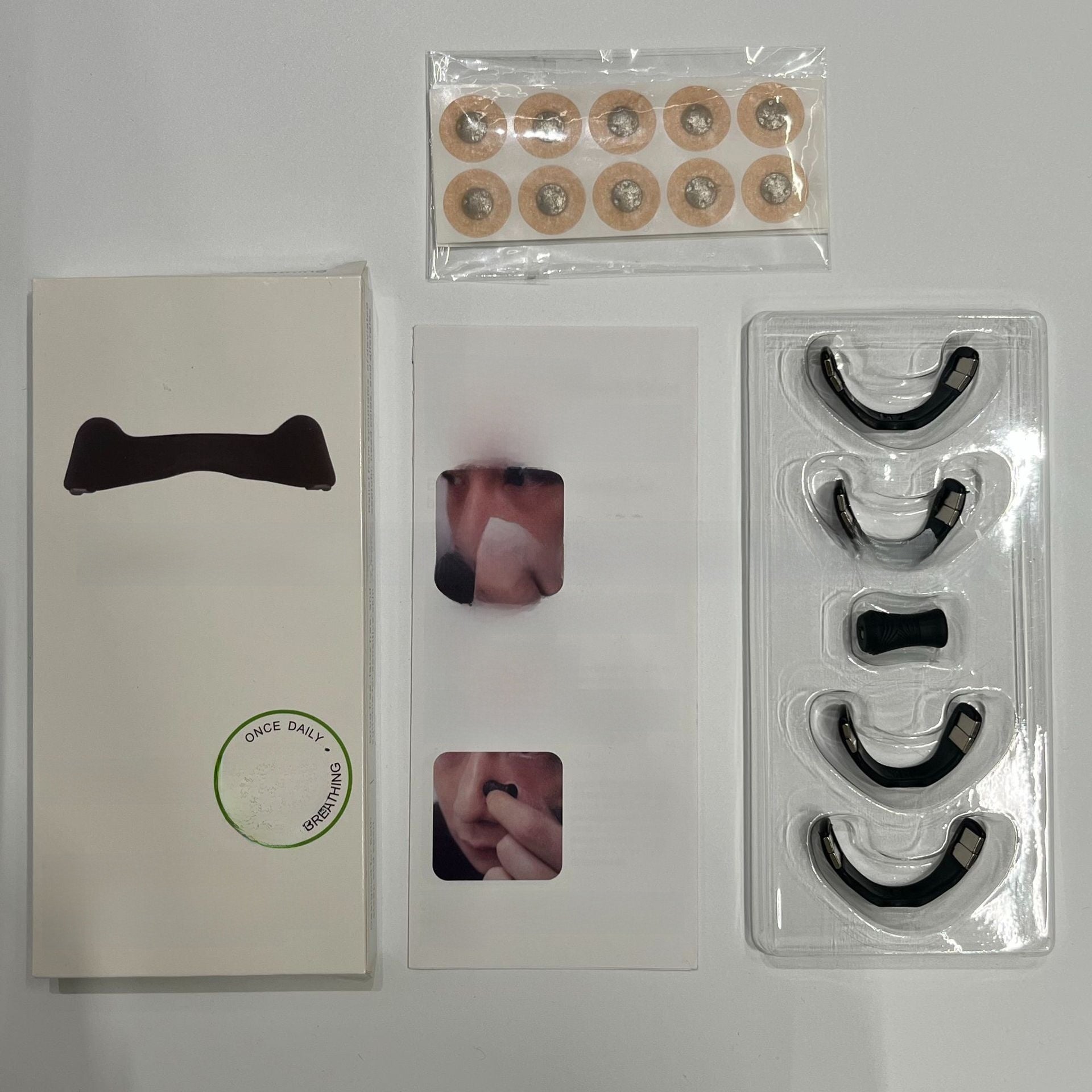 Magnetic Nasal Breathing Dilator Snoring Relief Device