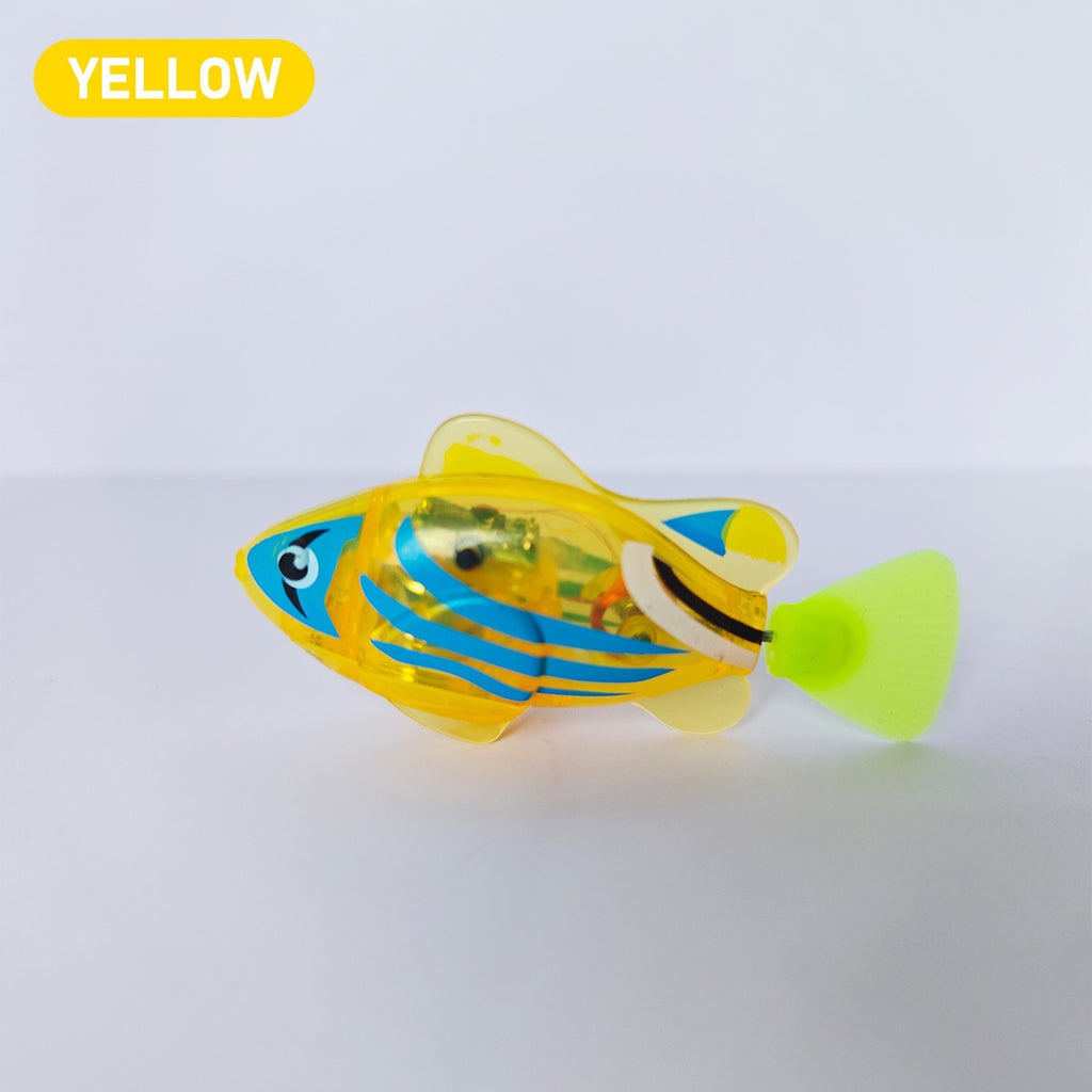 Baby Bath Electronic Fish Toy with Light and Motion