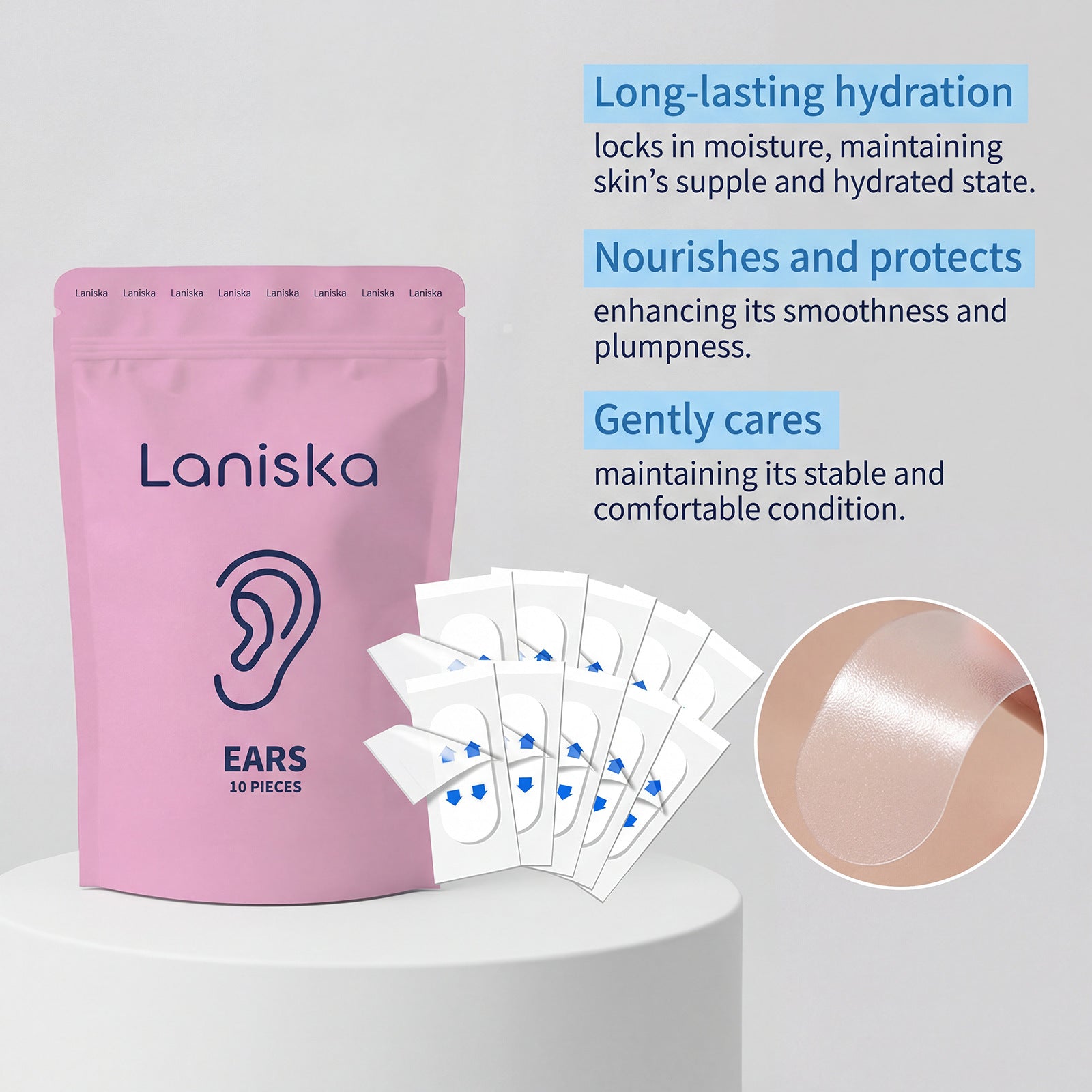 Breathable Skin-Friendly Ear Care Patches