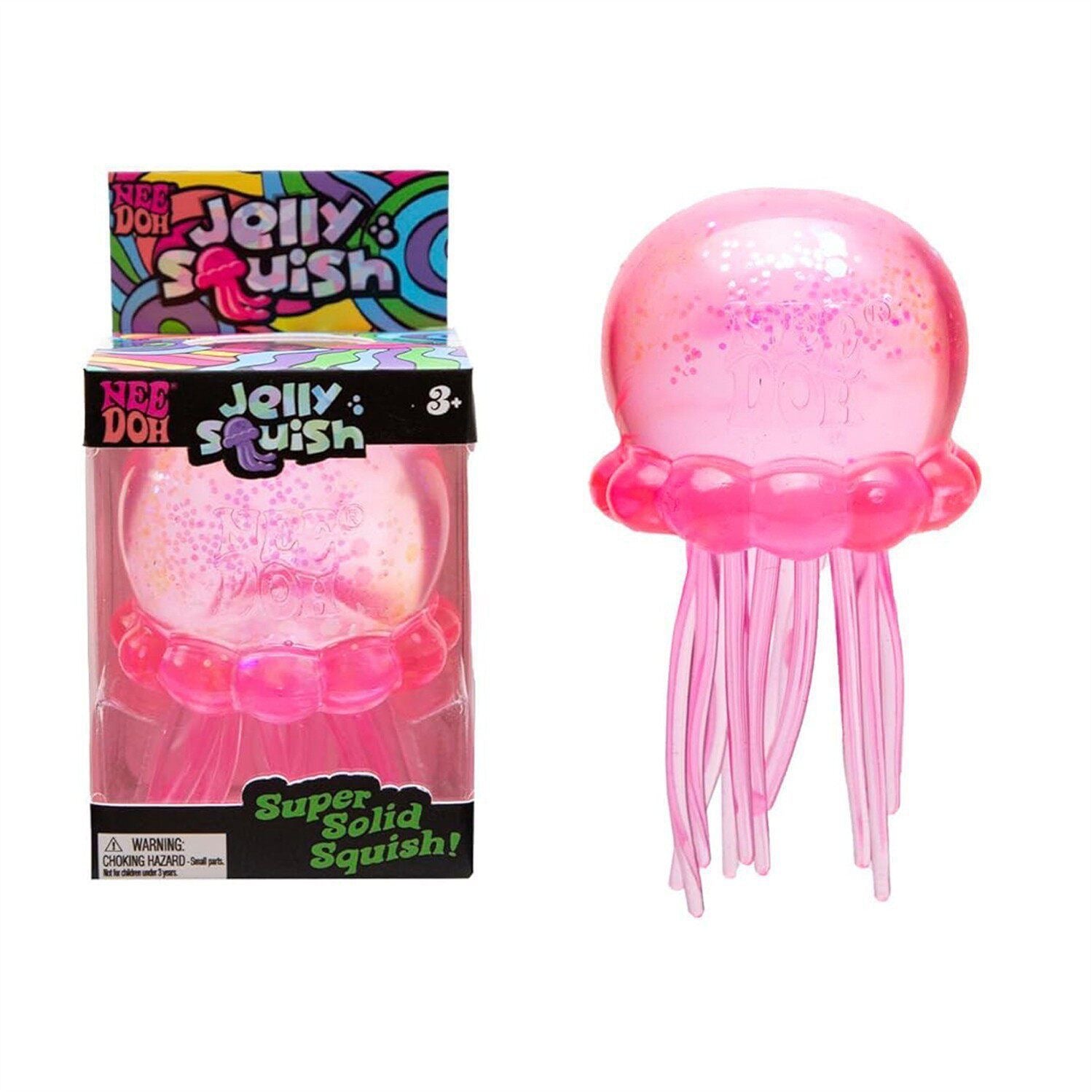 Needoh Octopus Jellyfish Maltose Squeeze Relief Toy