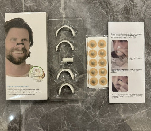 Magnetic Nasal Breathing Dilator Snoring Relief Device