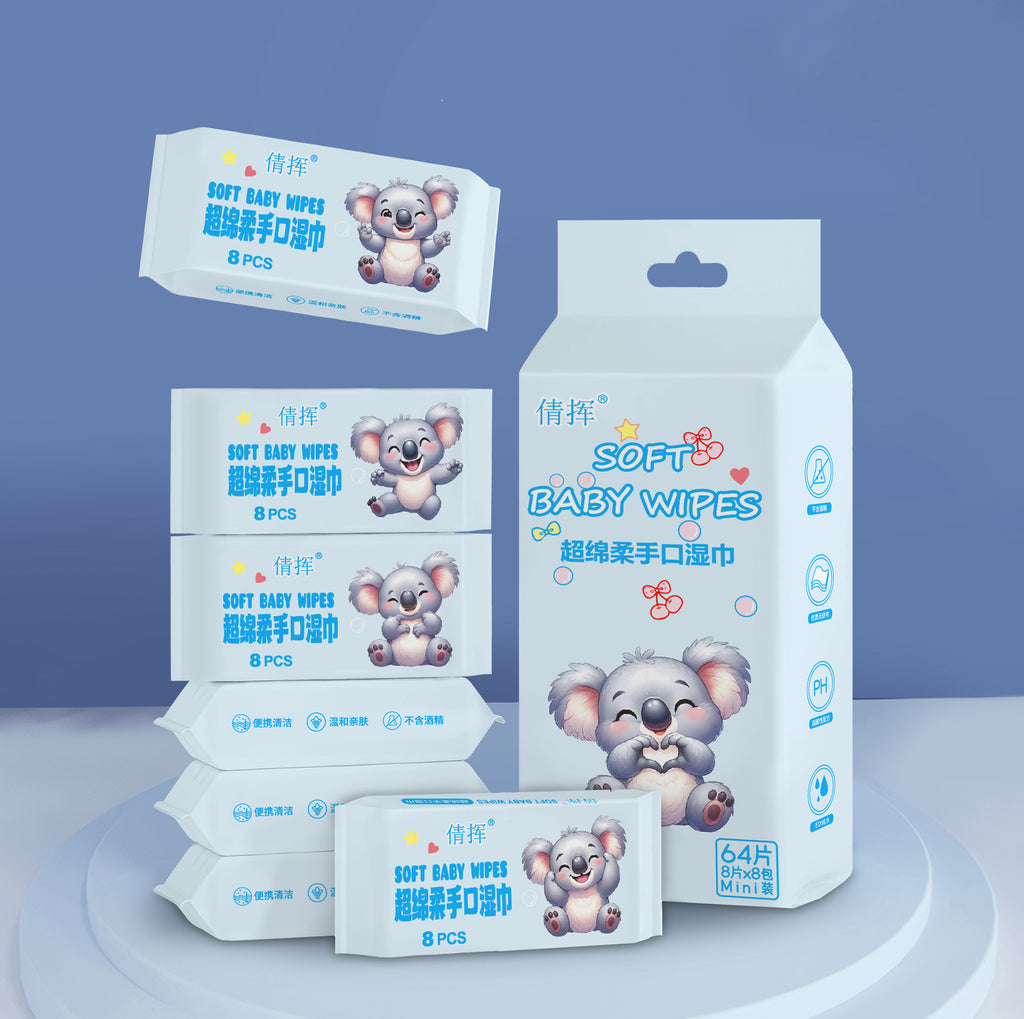 Mini Portable Wet Wipes for Children