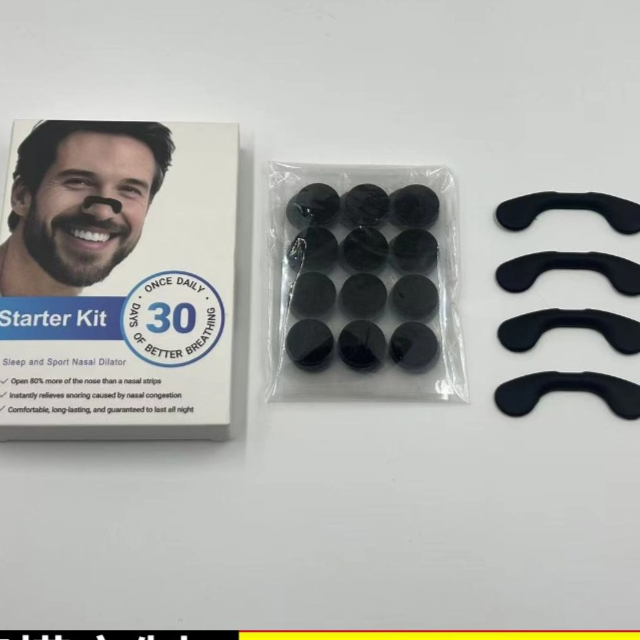 Velcro nose clip