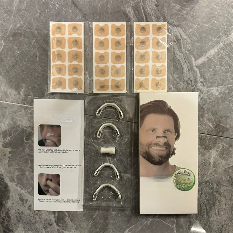 Magnetic Nasal Breathing Dilator Snoring Relief Device
