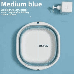 Foldable Washbasin Portable Travel Compressed Water Basin