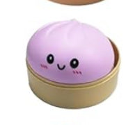 Soft Bun Squishy Toy for Stress Relief