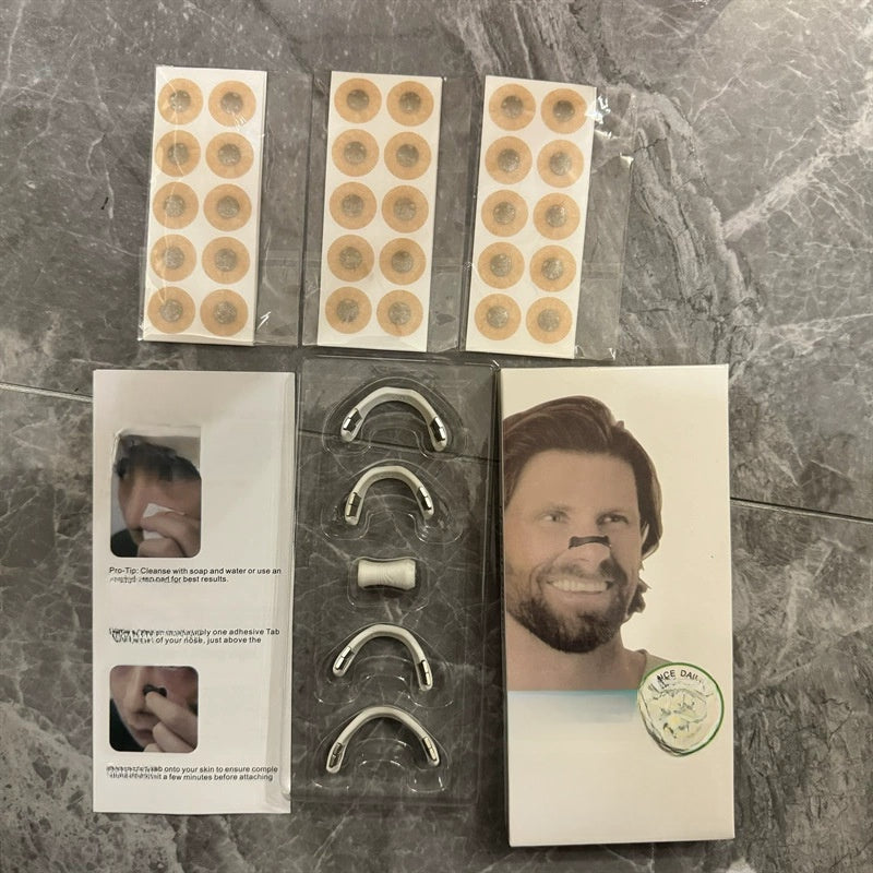 Magnetic Nasal Breathing Dilator Snoring Relief Device
