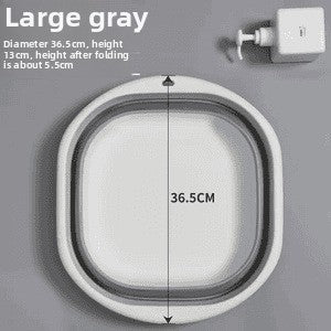 Foldable Washbasin Portable Travel Compressed Water Basin