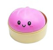 Soft Bun Squishy Toy for Stress Relief