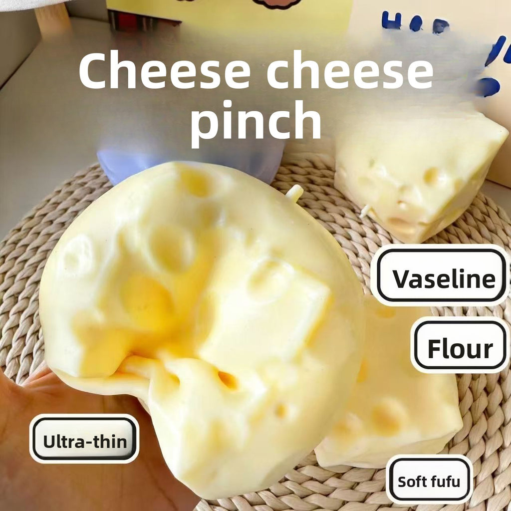 Cheese Shape Squishy Stress Relief Toy