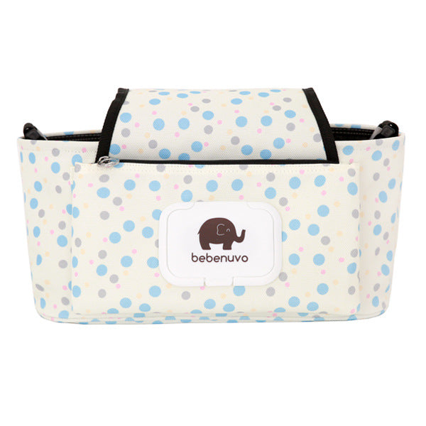 Baby Stroller Hanging Storage Bag with Shoulder Strap