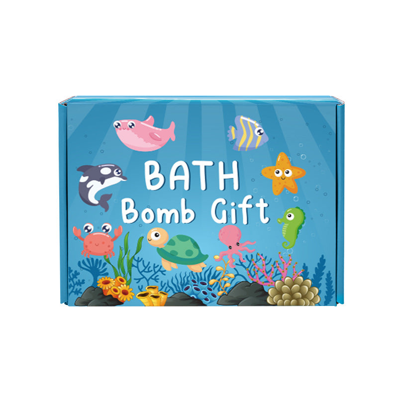 Salt bath ball bubble ball
