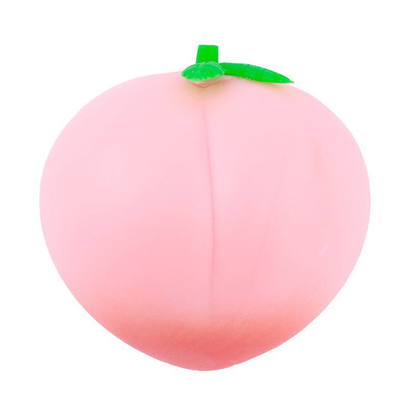 Squishy Peach Stress Relief Toy