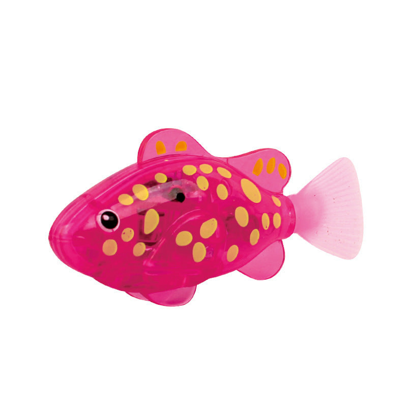 Baby Bath Electronic Fish Toy with Light and Motion