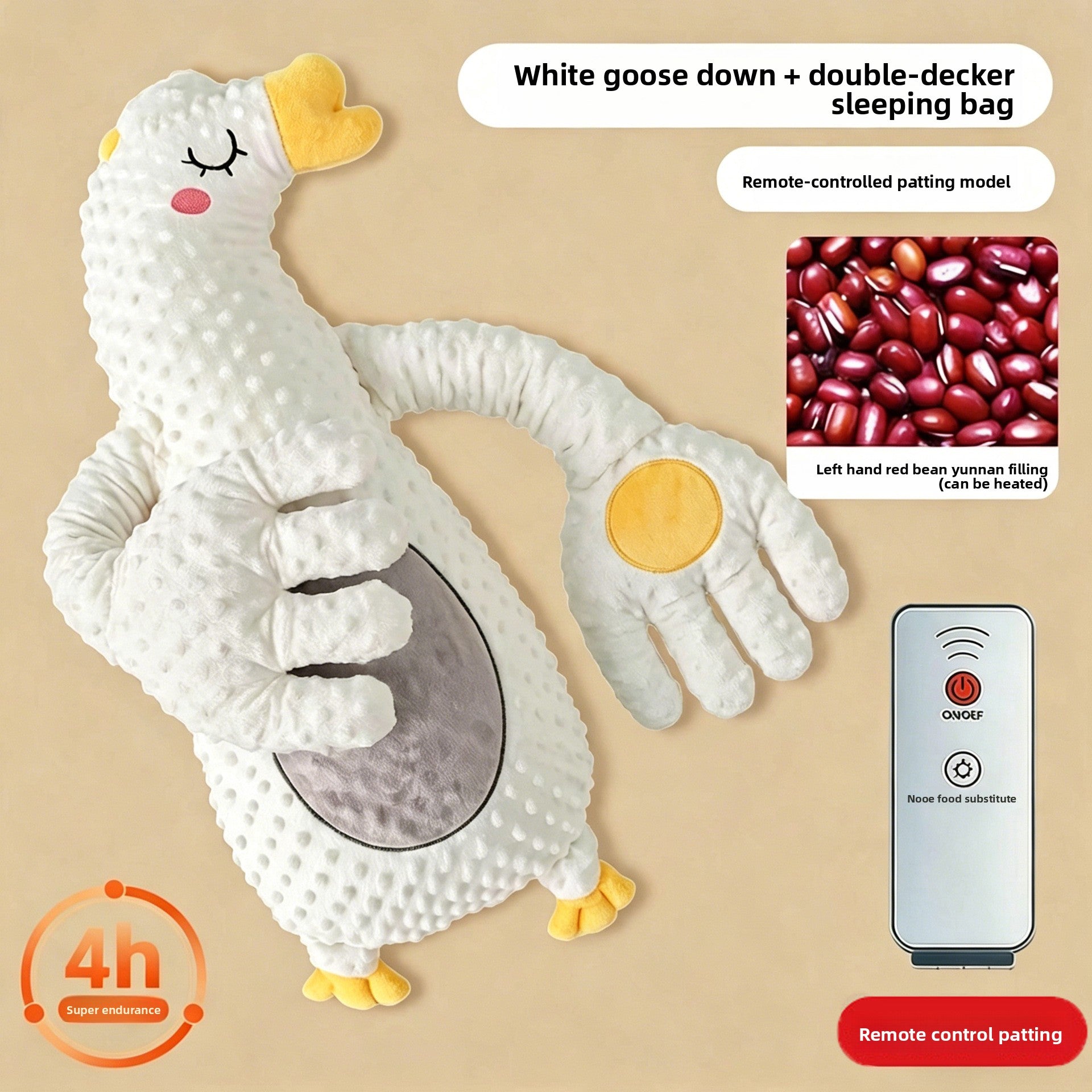 Soft Plush Soothing Doll for Baby Sleep