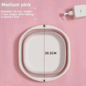 Foldable Washbasin Portable Travel Compressed Water Basin