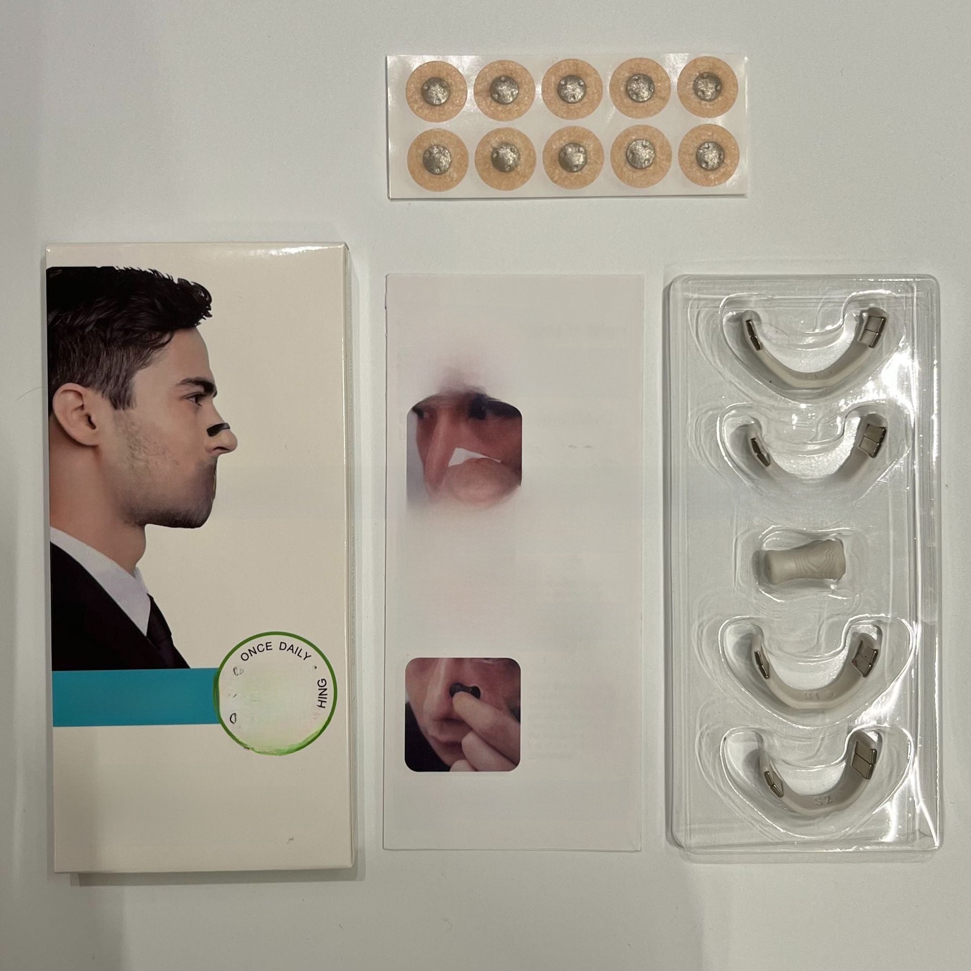 Magnetic Nasal Breathing Dilator Snoring Relief Device
