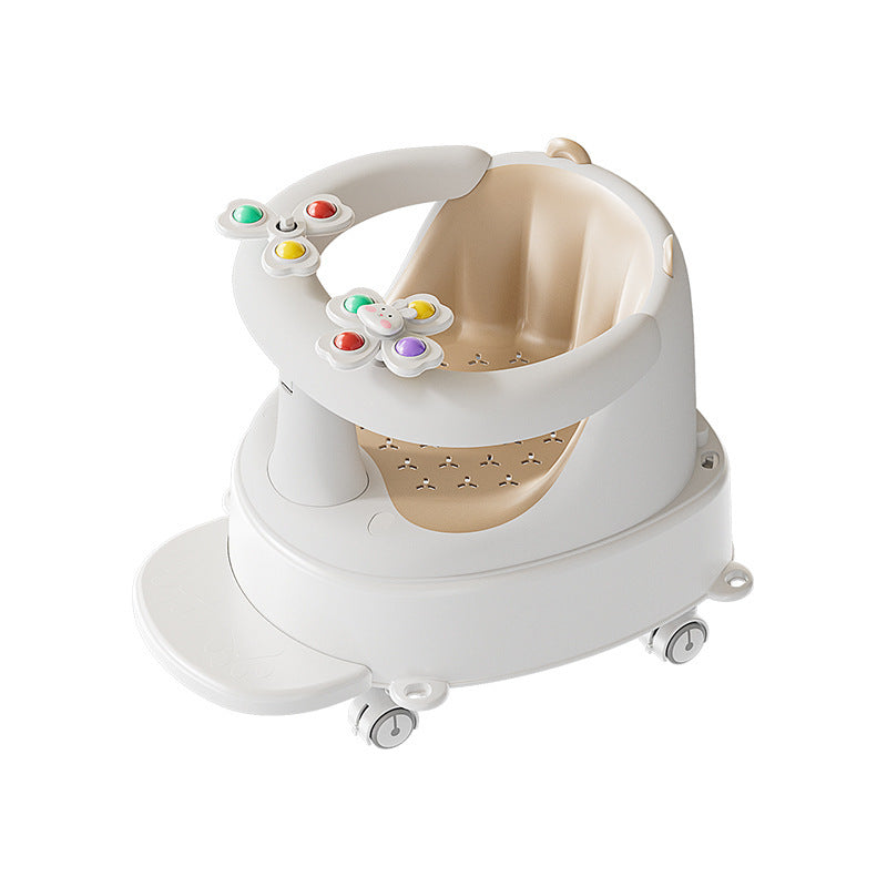 Infant Bathing Learning Chair with Anti-Slip Base