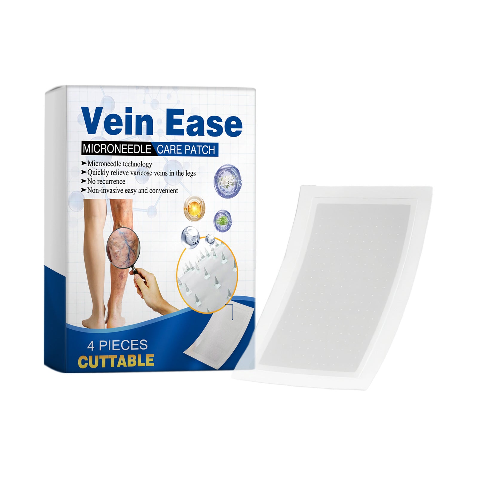 Leg Care Moisturizing Skin Patches