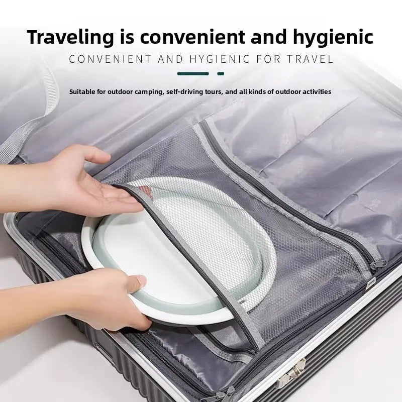 Foldable Washbasin Portable Travel Compressed Water Basin