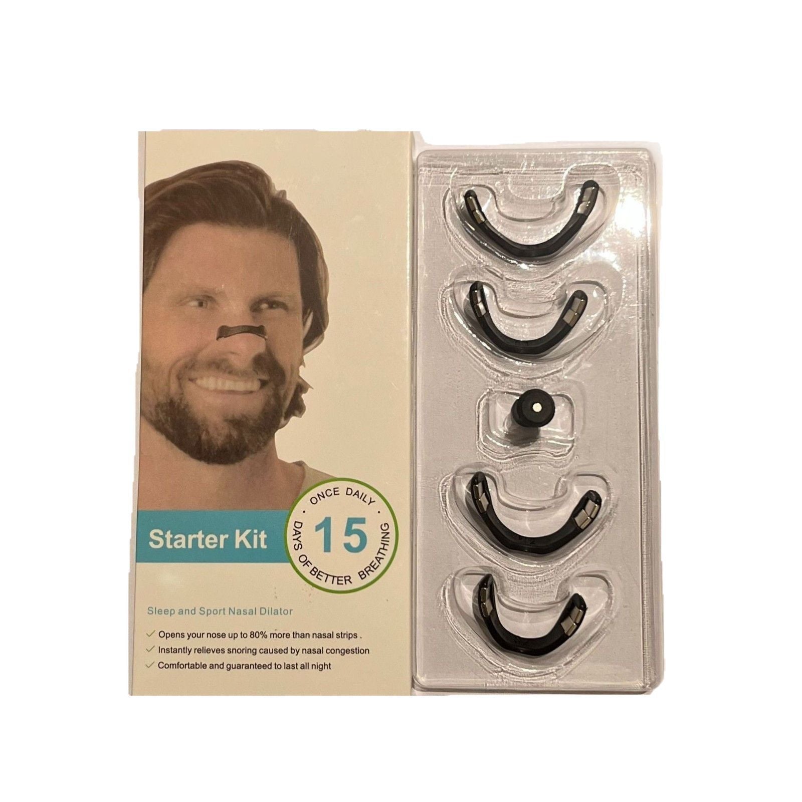Magnetic Nasal Breathing Dilator Snoring Relief Device