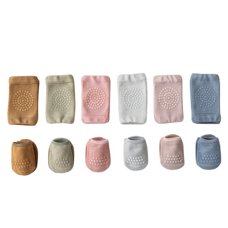 Baby Knee Protection Socks Set