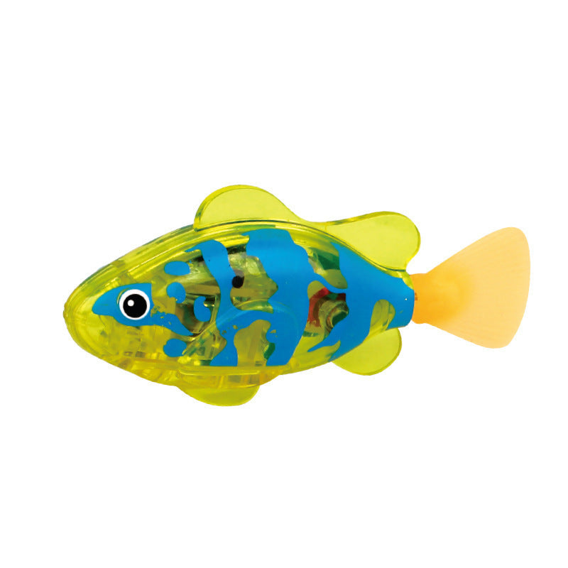 Baby Bath Electronic Fish Toy with Light and Motion