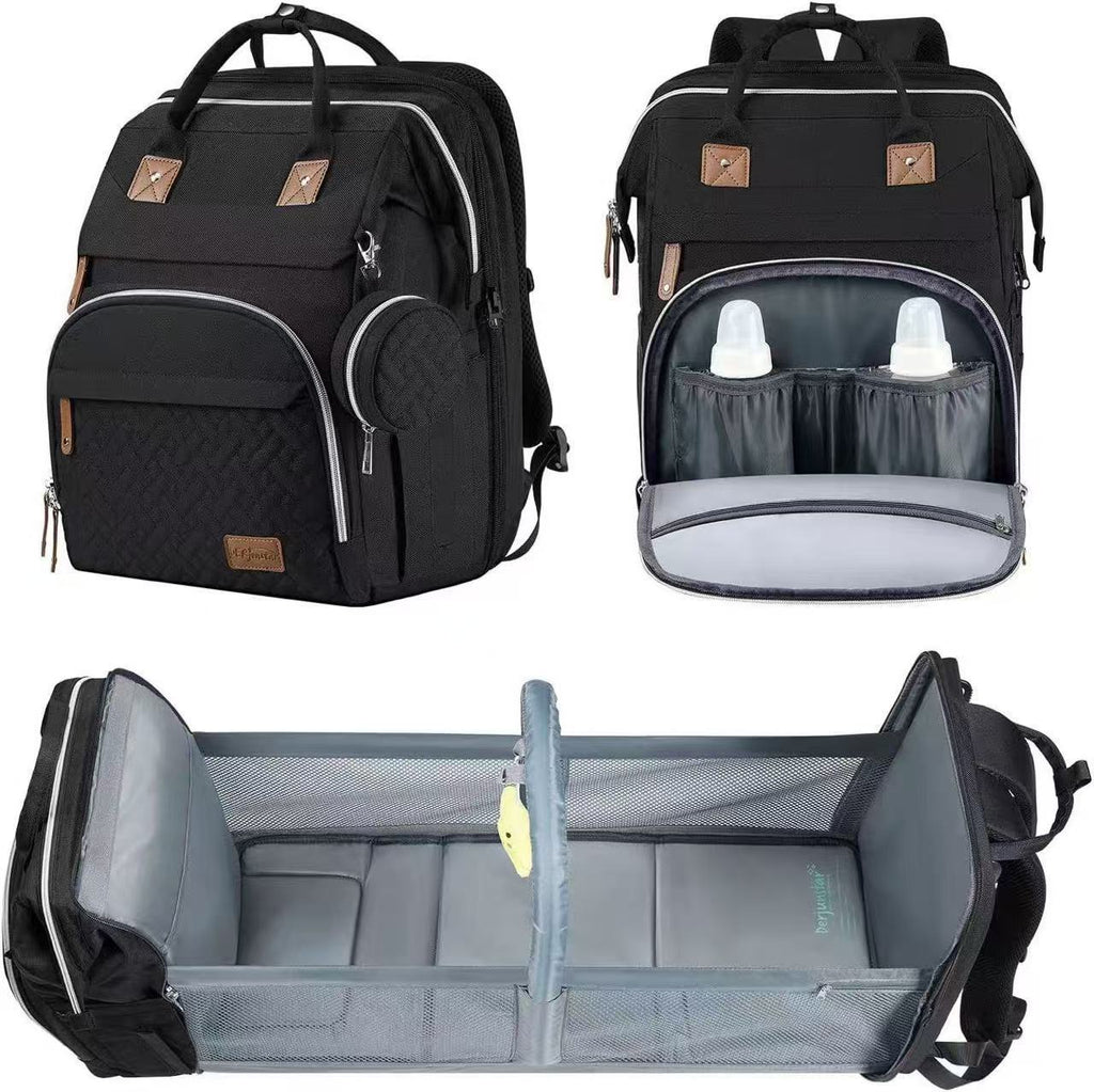 Folding Baby Bed Backpack with Large Capacity