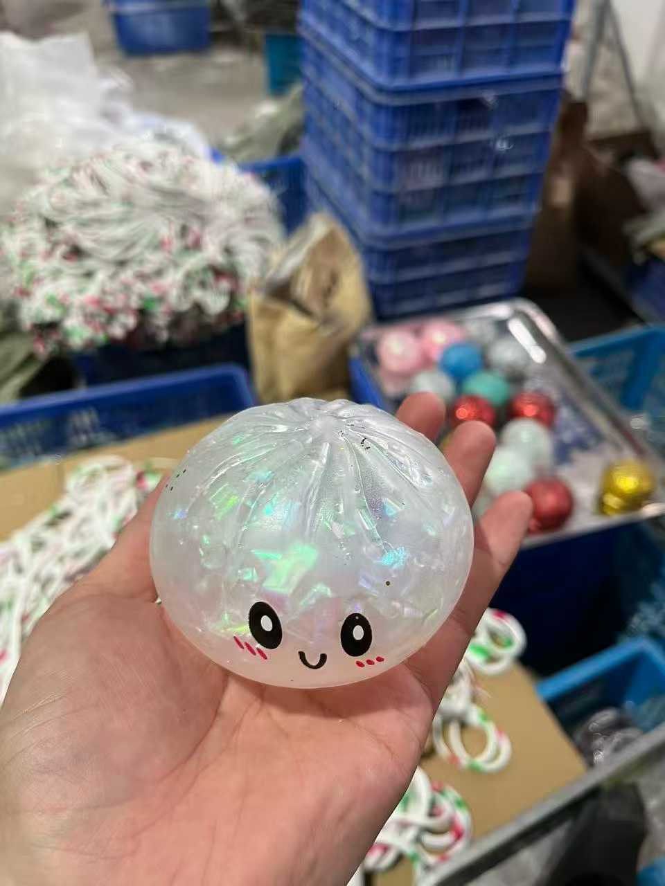 Soft Bun Squishy Toy for Stress Relief