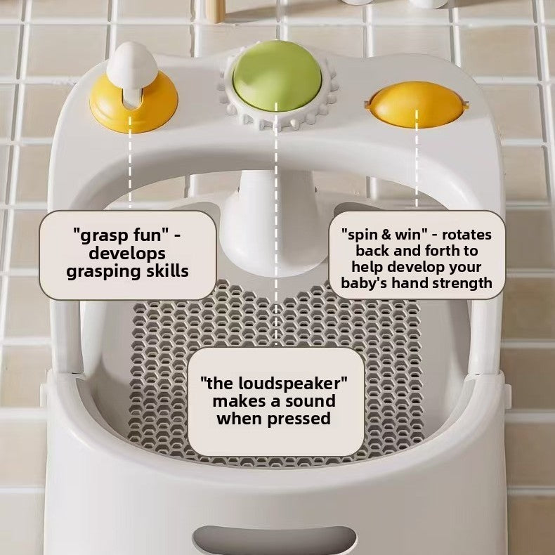 Newborn Baby Bath Tub with Fully Surrounded Seat