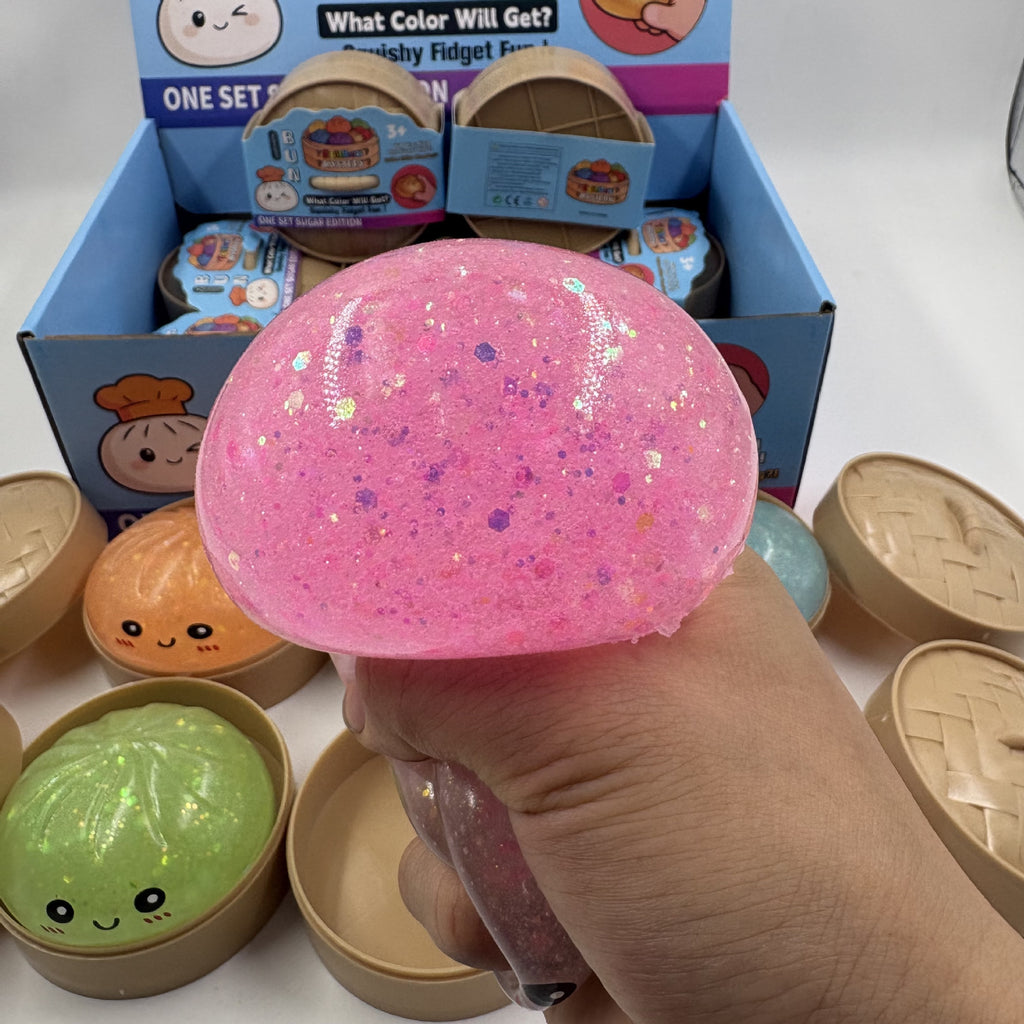 Luminous Slow Rebound Squishy Bun Toy