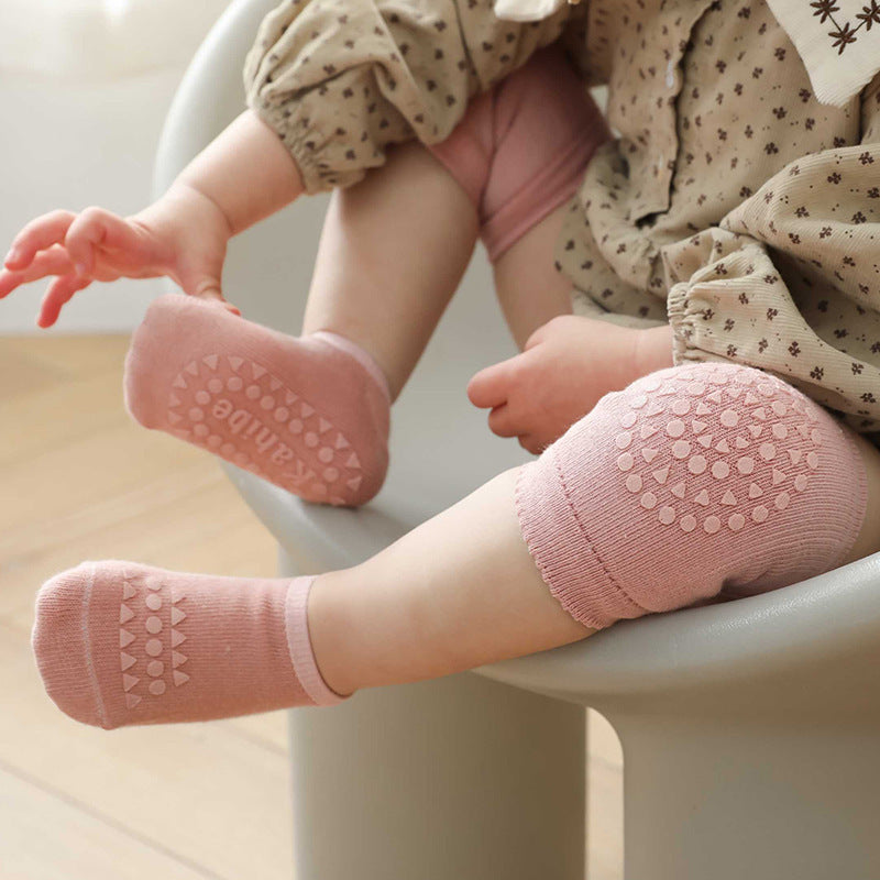Baby Knee Protection Socks Set