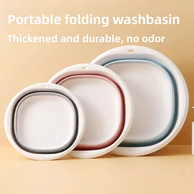 Foldable Washbasin Portable Travel Compressed Water Basin