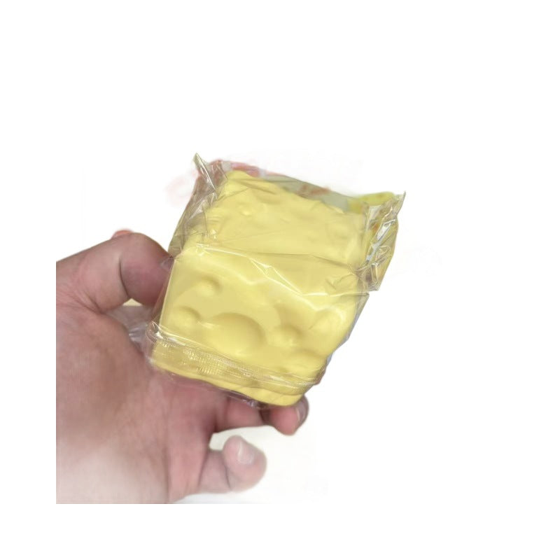 Cheese Shape Squishy Stress Relief Toy